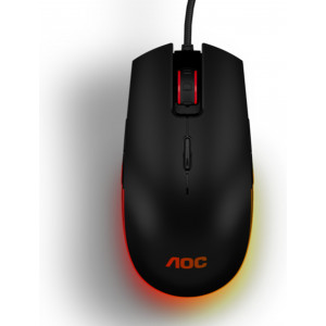 AOC GM500 rato Ambidestro Ótico 5000 DPI