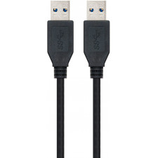 Nanocable 10.01.1001-BK cabo USB 1 m USB 3.2 Gen 1 (3.1 Gen 1) USB A Preto