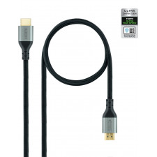 Nanocable 10.15.8101 cabo HDMI 1 m HDMI Type A (Standard) Preto