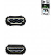 Nanocable 10.15.8101 cabo HDMI 1 m HDMI Type A (Standard) Preto