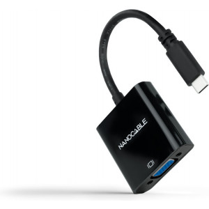 Nanocable 10.16.4101-BK adaptador gráfico USB 1920 x 1200 pixels Preto