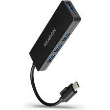 Axagon HUE-G1C hub de interface USB 3.2 Gen 1 (3.1 Gen 1) Type-C 5000 Mbit s Preto