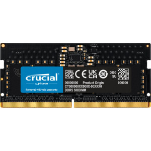 Crucial CT8G48C40S5 módulo de memória 8 GB 1 x 8 GB DDR5 4800 MHz