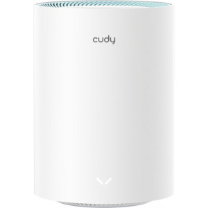 Cudy M1300 1-PACK sistema de Wi-Fi Mesh Dual-band (2,4 GHz   5 GHz) Wi-Fi 5 (802.11ac) Branco Interno