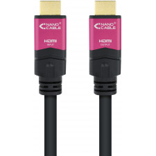 Nanocable 10.15.3715 cabo HDMI 15 m HDMI Type A (Standard) Preto, Rosa