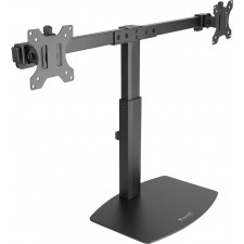 TooQ DB1727TN-B montagem e suporte para monitores 68,6 cm (27") Preto Secretária