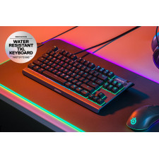 Steelseries APEX 3 TKL teclado USB QWERTY Inglês (Estados Unidos) Preto