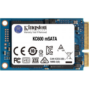 Kingston Technology KC600 mSATA 512 GB Serial ATA III 3D TLC