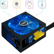 TooQ TQXGEII-800SAP fonte de alimentação 800 W 20+4 pin ATX ATX Preto