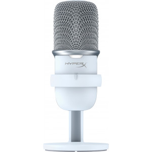HyperX SoloCast - USB Microphone (White) Branco Microfone para consola de jogos