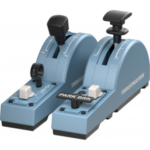 Thrustmaster TCA Quadrant Add-On Airbus Edition Preto, Azul Simulador de voo PC