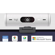 Logitech Brio 500 webcam 4 MP 1920 x 1080 pixels USB-C Branco