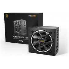 be quiet! Pure Power 12 M fonte de alimentação 650 W 20+4 pin ATX ATX Preto