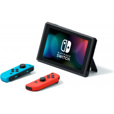 Nintendo Switch consola de jogos portáteis 15,8 cm (6.2") 32 GB Ecrã táctil Wi-Fi Azul, Cinzento, Vermelho