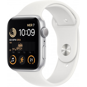 Apple Watch SE OLED 44 mm Prateado GPS