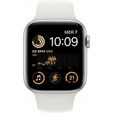 Apple Watch SE OLED 44 mm Prateado GPS