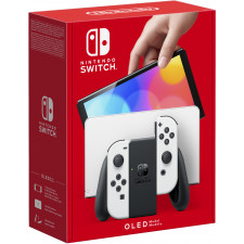 Nintendo Switch OLED consola de jogos portáteis 17,8 cm (7") 64 GB Ecrã táctil Wi-Fi Branco