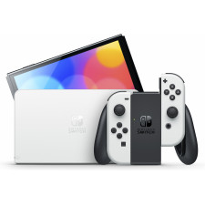 Nintendo Switch OLED consola de jogos portáteis 17,8 cm (7") 64 GB Ecrã táctil Wi-Fi Branco
