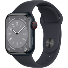 Apple Watch Series 8 OLED 41 mm 4G Preto GPS