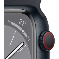 Apple Watch Series 8 OLED 41 mm 4G Preto GPS