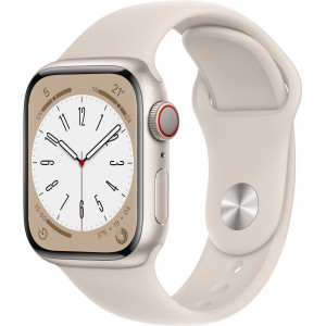 Apple Watch Series 8 OLED 41 mm 4G Bege GPS