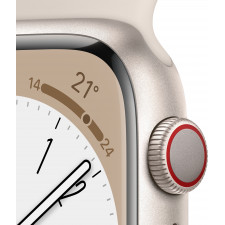 Apple Watch Series 8 OLED 41 mm 4G Bege GPS