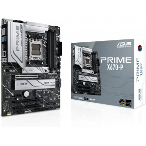 ASUS PRIME X670-P AMD X670 Ranhura AM5 ATX