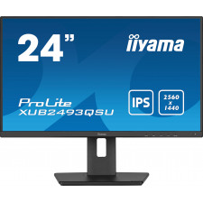 iiyama ProLite XUB2493QSU-B5 monitor de ecrã 61 cm (24") 2560 x 1440 pixels Wide Quad HD LED Preto
