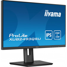 iiyama ProLite XUB2493QSU-B5 monitor de ecrã 61 cm (24") 2560 x 1440 pixels Wide Quad HD LED Preto