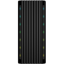 AISENS ASM2-RGB012B Caixa para Discos Rígidos Compartimento SSD Preto M.2