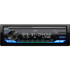 JVC KD-X482DBT Preto 200 W Bluetooth