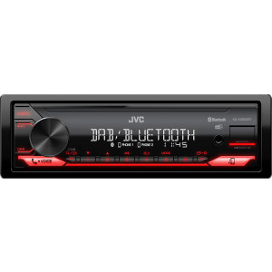 JVC KD-X282DBT recetor multimédia para automóvel Preto 200 W Bluetooth