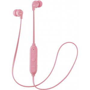 JVC HA-FX21BT-PE Auscultadores Sem fios Intra-auditivo, Fita de pescoço Bluetooth Rosa
