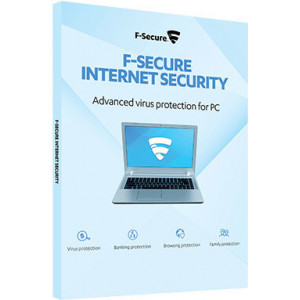 F-SECURE Internet Security Multiligue Licença total 1 ano(s)
