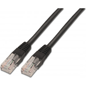 AISENS A135-0257 cabo de rede Preto 0,5 m Cat6 U UTP (UTP)