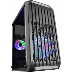 Mars Gaming MCS2 caixa para computador Mini Tower Preto