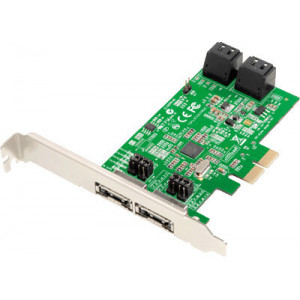 Dawicontrol DC-624E RAID controlador RAID PCI Express x2 2.0