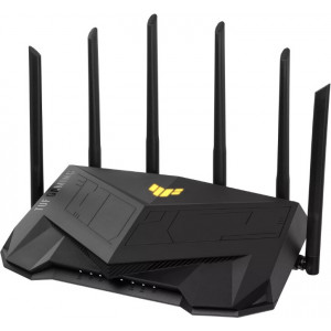 ASUS TUF Gaming AX6000 (TUF-AX6000) router sem fios Gigabit Ethernet Dual-band (2,4 GHz   5 GHz) Preto