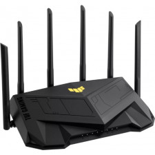 ASUS TUF Gaming AX6000 (TUF-AX6000) router sem fios Gigabit Ethernet Dual-band (2,4 GHz   5 GHz) Preto