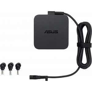 ASUS U65W-01 Universal Mini Mulit-tips Adaptor adaptador e transformador Interior exterior 65 W Preto