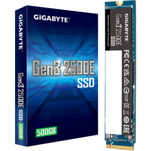 Gigabyte Gen3 2500E SSD 500GB M.2 PCI Express 3.0 NVMe