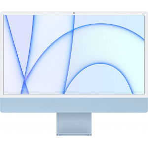 Apple iMac Apple M 61 cm (24") 4480 x 2520 pixels 8 GB 256 GB SSD PC All-in-One macOS Big Sur Wi-Fi 6 (802.11ax) Azul
