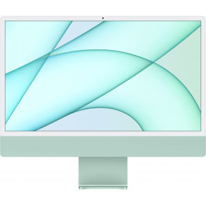 Apple iMac Apple M 61 cm (24") 4480 x 2520 pixels 8 GB 256 GB SSD PC All-in-One macOS Big Sur Wi-Fi 6 (802.11ax) Verde
