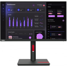 Lenovo ThinkVision T24i-30 LED display 60,5 cm (23.8") 1920 x 1080 pixels Full HD Preto