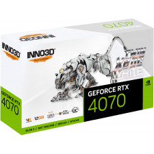 Inno3D N40702-126XX-185252W placa de vídeo NVIDIA GeForce RTX 4070 12 GB GDDR6X