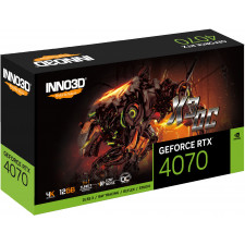 Inno3D N40703-126XX-185252L placa de vídeo NVIDIA GeForce RTX 4070 12 GB GDDR6X