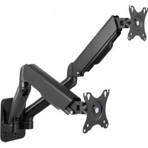 LogiLink BP0146 montagem e suporte para monitores 81,3 cm (32") Preto Parede