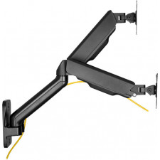 LogiLink BP0146 montagem e suporte para monitores 81,3 cm (32") Preto Parede