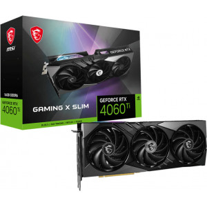 MSI GEFORCE RTX 4060 Ti GAMING X SLIM 16G placa de vídeo NVIDIA 16 GB GDDR6