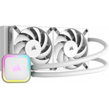 Corsair H100I Elite Processador Kit de arrefecimento líquido 12 cm Branco